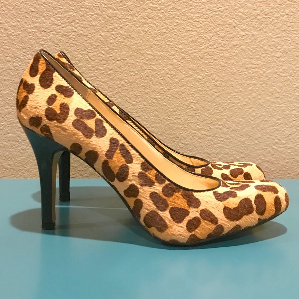 Max Studio Leopard Heels